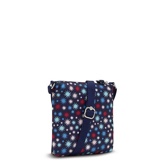 Kipling Alvar Extra Small Printed Mini Tassen Blauw | België 1902ZU